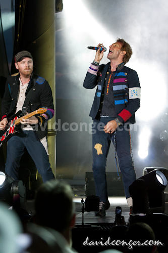 Coldplay at The Gorge