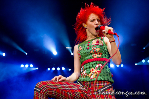 Paramore at Jingle Bell Bash 2010