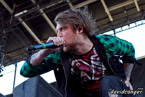 Asking Alexandria at Warped Tour 2011