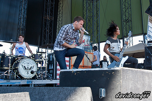 Attack Attack at Warped Tour 2011