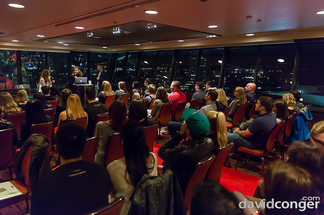 David Guetta at the Space Needle