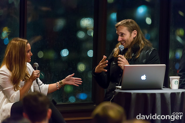 David Guetta at the Space Needle