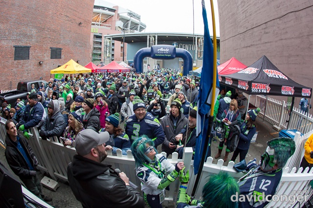 Alaska Hometown Hangar for Lions vs Seahawks