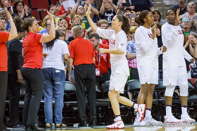 USA vs China Basketball