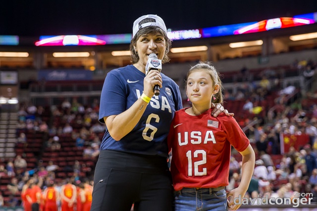 USA vs China Basketball