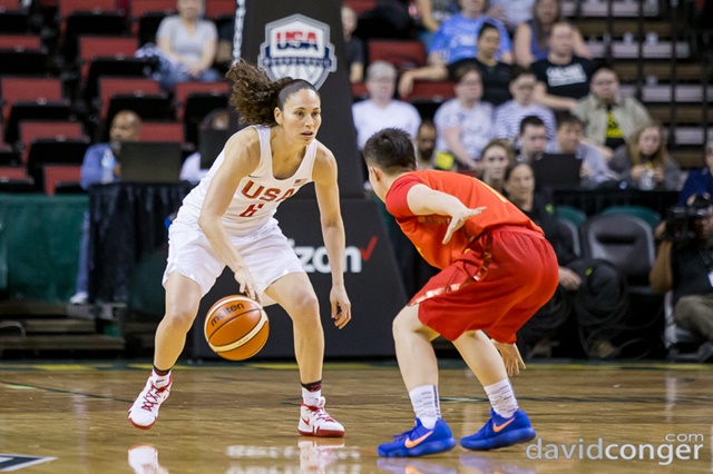 USA vs China Basketball