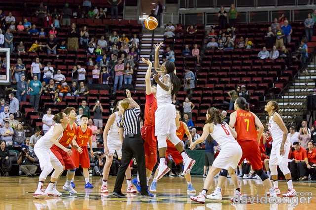 USA vs China Basketball
