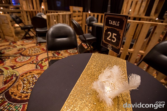 Setup for Speakeasy NYE