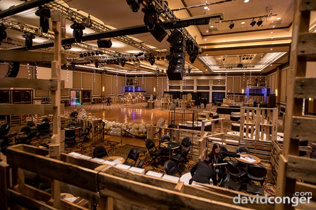 Setup for Speakeasy NYE