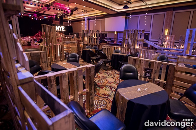 Setup for Speakeasy NYE