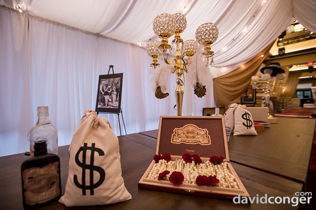 Setup for Speakeasy NYE